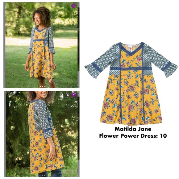matilda jane flower power dress